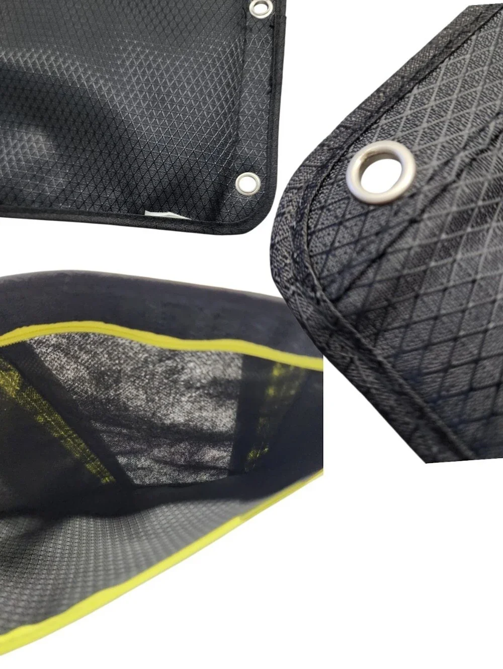 3pc Five Star & Patterned Pencil Pouches